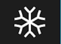 Symbole de machine à laver pour le lavage froid