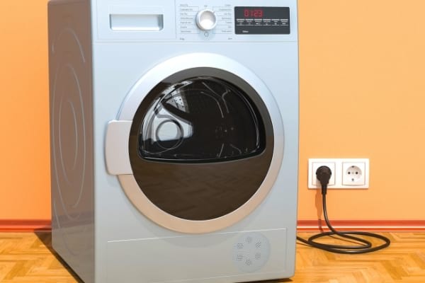 a washing machine that consumes a lot of electricity