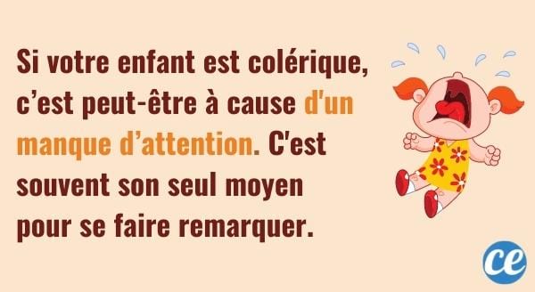 Que faire si votre enfant est colérique ?
