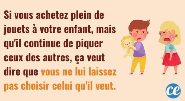 Que faire si votre enfant pique les jouets des autres ?