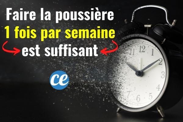 Faire la poussière 1 fois par semaine suffit pour une maison propre