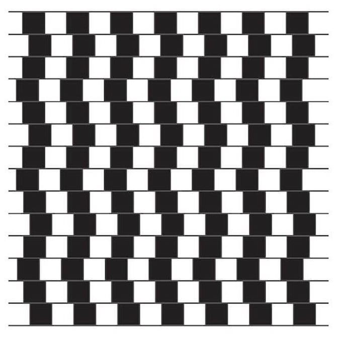 En réalité, toutes ces lignes sont parfaitement parallèles.