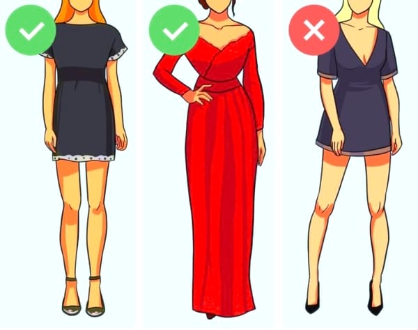 Can you wear a miniskirt and a neckline at the same time?