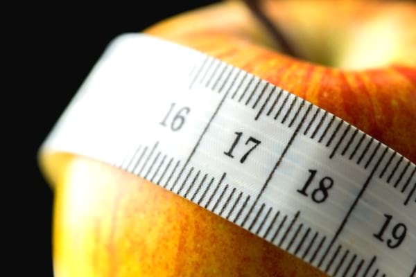 Les fibres de la pommes aident à perdre du poids.