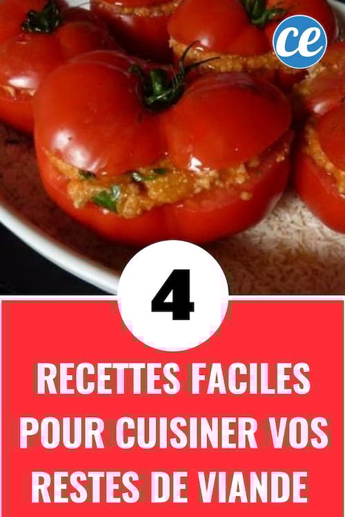 4 recettes faciles pour cuisiner les restes de viande