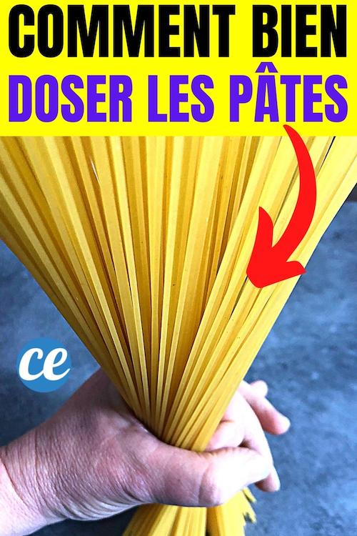 Combien de Pâtes Par Personne ? L