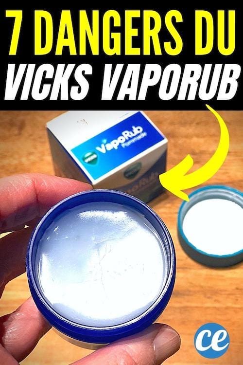 Les dangers du Vicks Vaporub quand les utilisations sont mauvaises