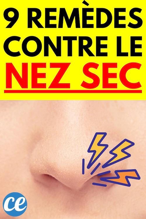 9 remèdes naturels contre le nez sec et irrité