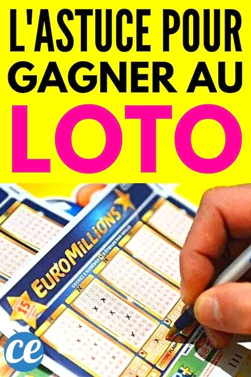 L'astuce pour être sûr de gagner au loto