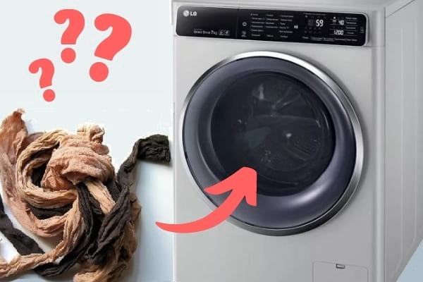 collant dans une machine à laver