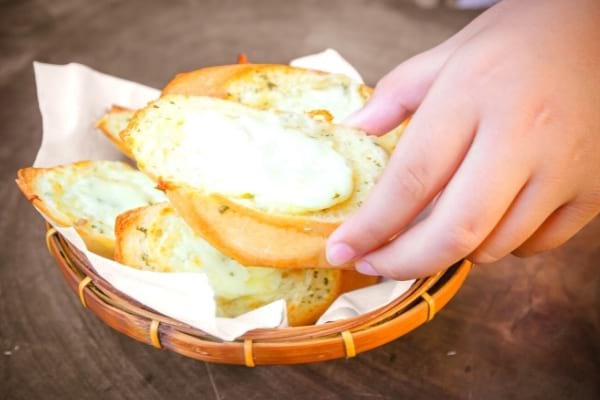 tartine de frimage frais