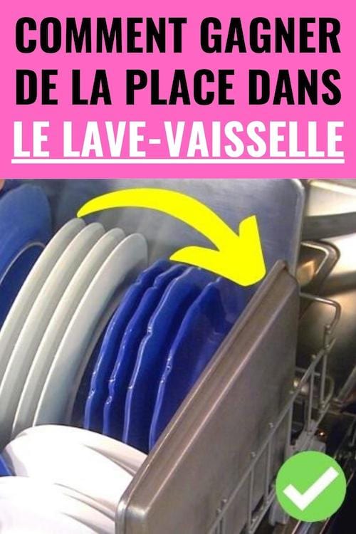 6 astuces pour gagner de la place dans le lave-vaisselle