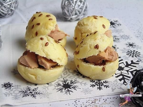 des mini burgers au foie gras comme amuse bouche pour noel