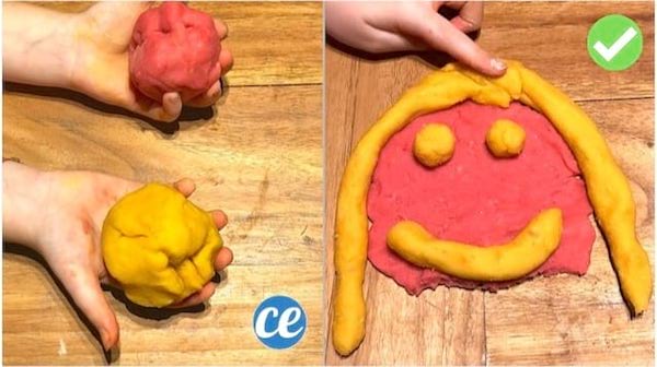 De la pâte à modeler facile à faire et 100% comestible.