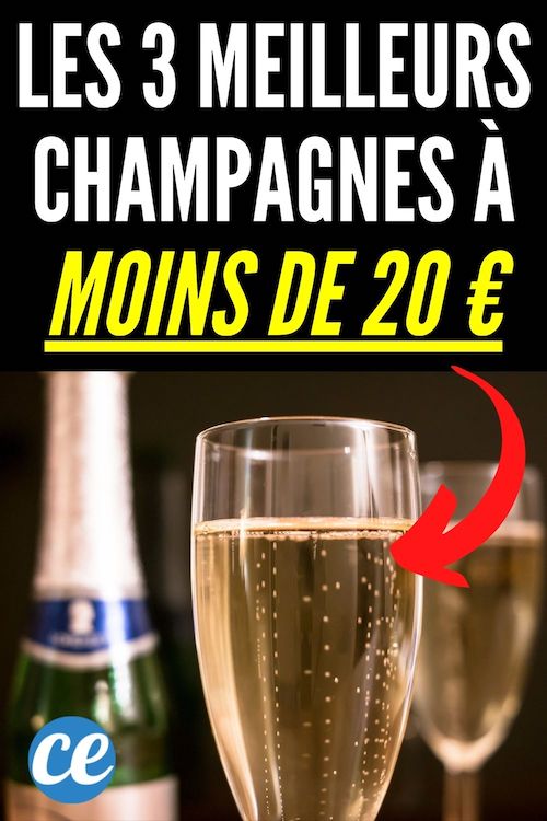 Les 3 Meilleurs Champagnes à Moins 20€ Pour de Belles Fêtes (Sans Se Ruiner).