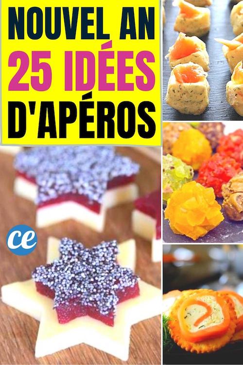 Apéro du Nouvel An 25 Recettes Faciles et Pas Chères à Faire.