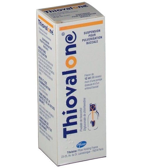 Boîte de Thiovalone pour les voies buccale