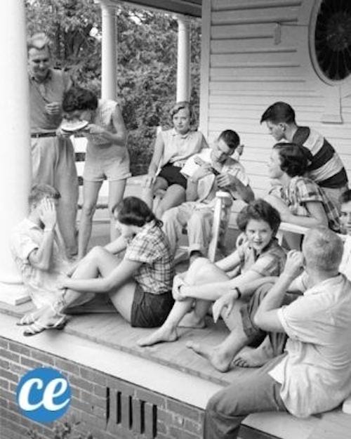 Nos ancêtres savaient vivre en communauté et échanger avec les autres. 