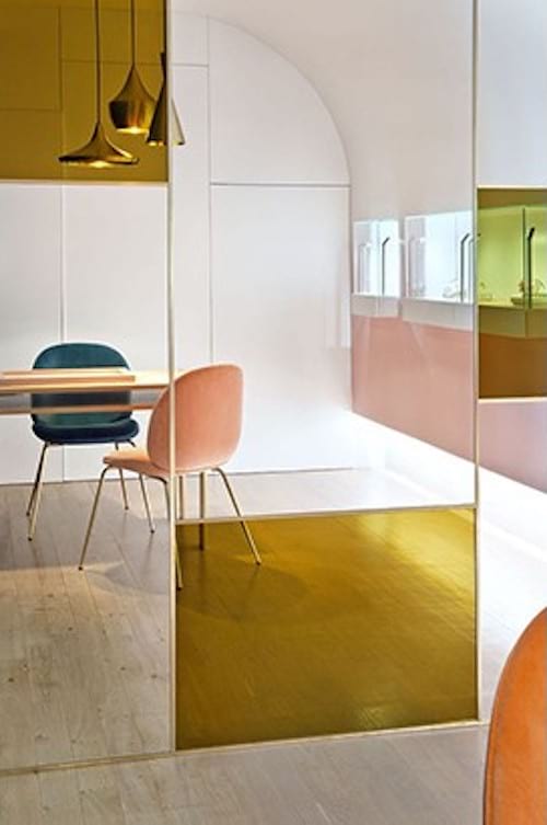 Une claustra en verre chic et tendance 