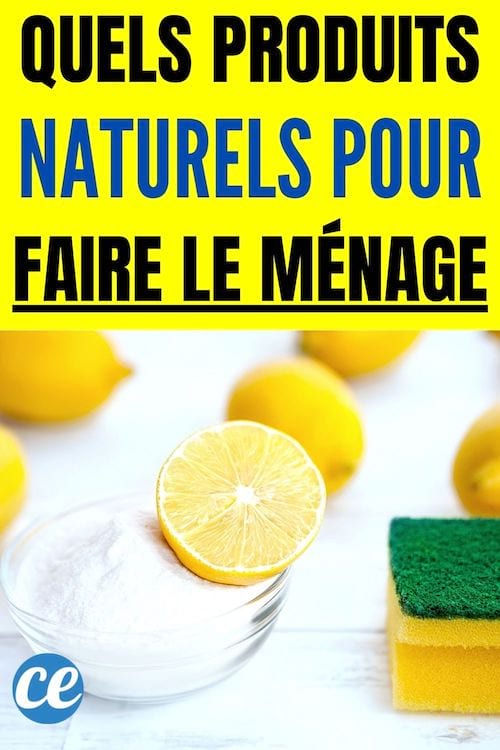 du bicarbonate et du citron pour faire le ménage au naturel