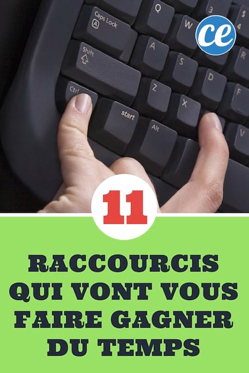 11 raccourcis clavier qui font gagner du temps sur l'ordinateur