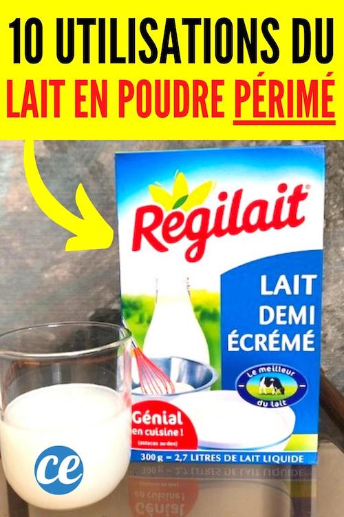 Que Faire Avec du Lait en Poudre Périmé ? 10 Utilisations à Connaître.