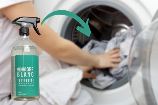 vinaigre blanc dans la machine à laver