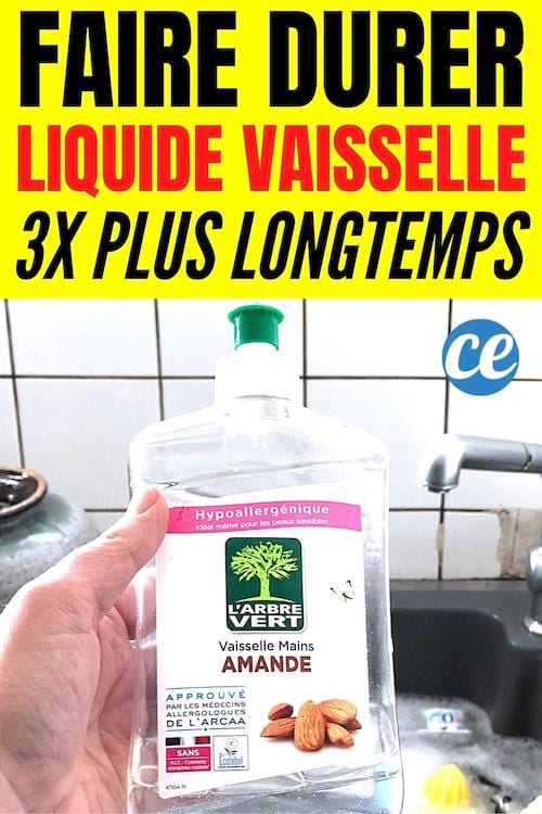 comment faire durer le liquide vaisselle plus longtemps