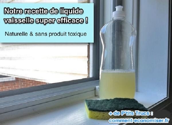 du produit vaisselle fait maison