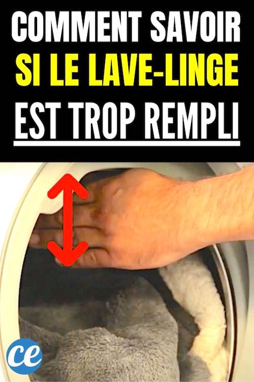 Comment savoir si le lave-linge est trop rempli