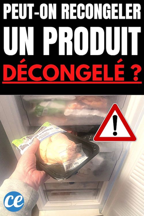 Recongeler un Produit Décongelé EstCe Vraiment Si Dangereux