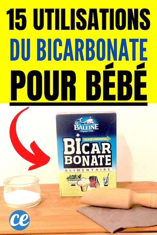 15 utilisations du bicarbonate de soude pour bébé