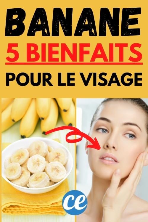 bienfaits de la banane pour la peau du visage