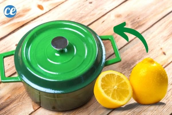 le citron dégraisse les cocottes en fonte