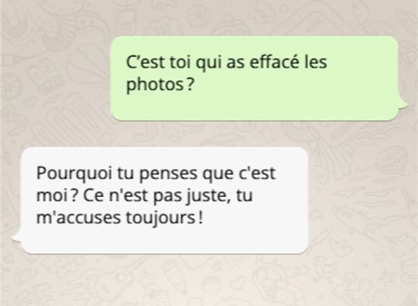Au lieu de répondre à vos questions, les menteurs essaient de détourner l'attention sur vous. 