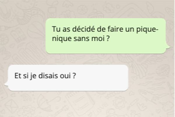 Au lieu de répondre à votre question, les menteurs essaient souvent de tester votre réaction.