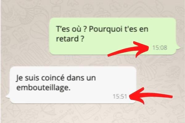 Ceux qui mentent par message prennent plus de temps à répondre.