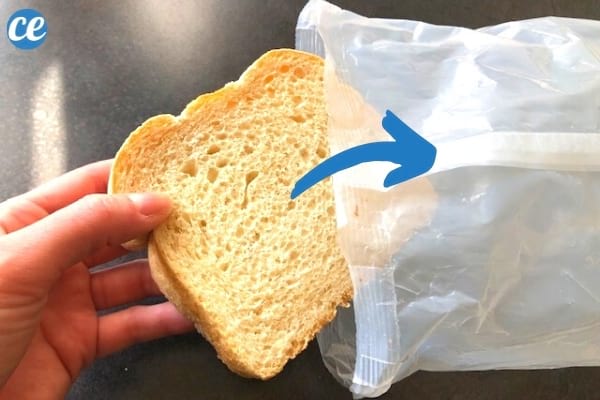 sandwich dans un sachet de céréales