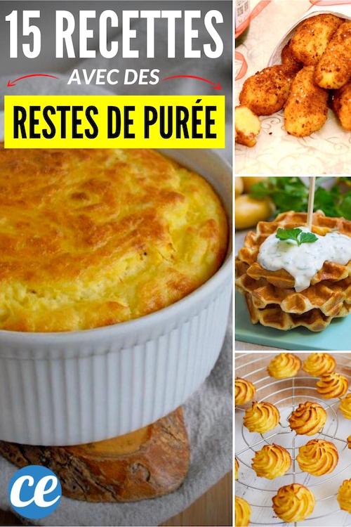 Que Faire Avec un Reste de Purée ? 15 Recettes Faciles et Rapides.