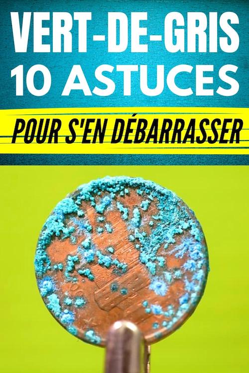 10 Astuces Pour Faire Disparaître Une Tache de VertDeGris Facilement.