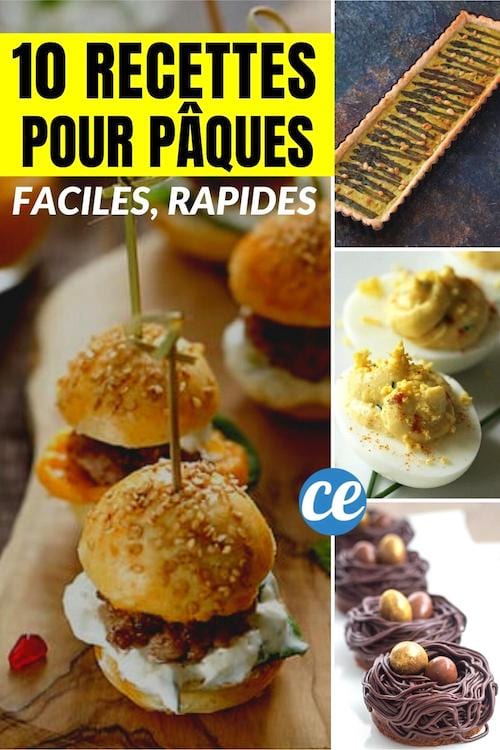 10 recettes pour Pâques faciles et rapides à préparer pour Pâques