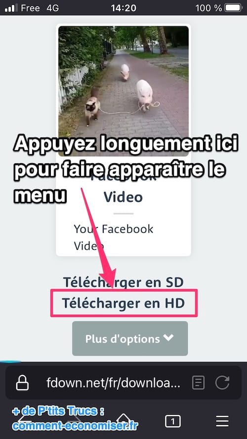 L'Astuce Gratuite Pour Télécharger une Vidéo Facebook (Téléphone & PC).