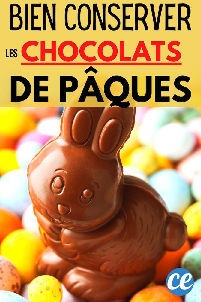 comment bien conserver les chocolats de Pâques