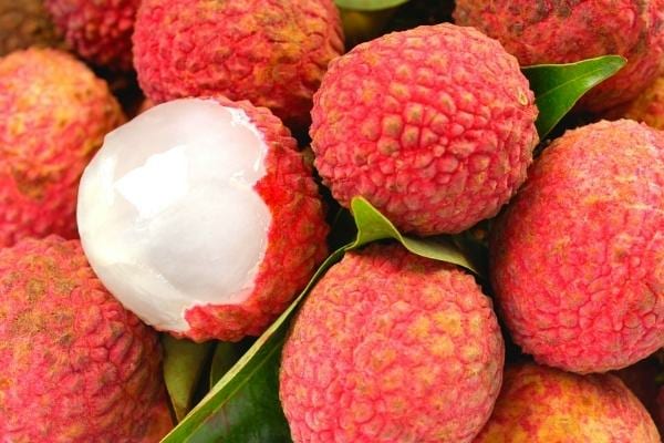 des litchis riches en vitamine C