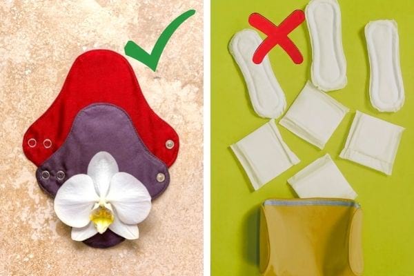 protections menstruelles lavables