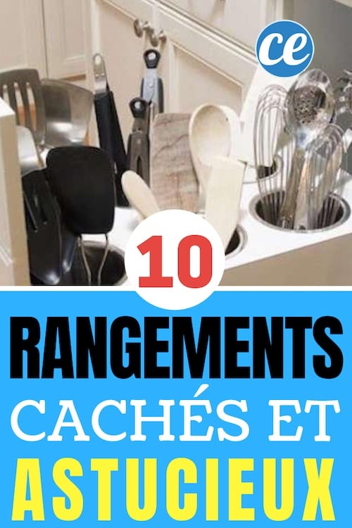 10 rangements pratiques et astucieux dans la cuisine