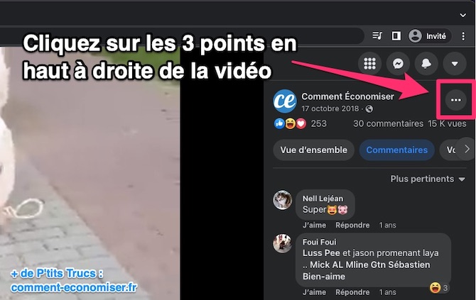 L'Astuce Gratuite Pour Télécharger une Vidéo Facebook (Téléphone & PC).