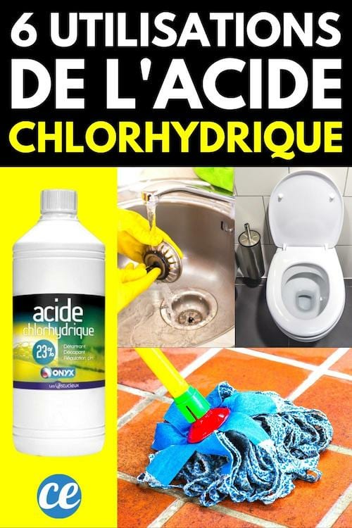 A quoi peut bien servir l'acide chlorhydrique pour un bricoleur ?