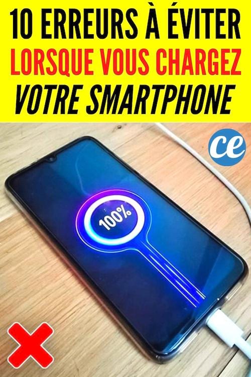 Un téléphone Android qui est chargé à 100%, une erreur à ne pas faire pour conserver la batterie