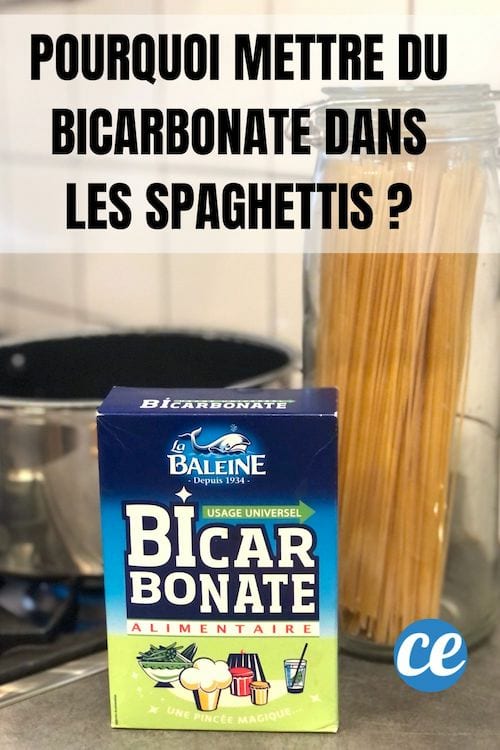 pourquoi mettre du bicarbonate dans l'eau des spaghettis